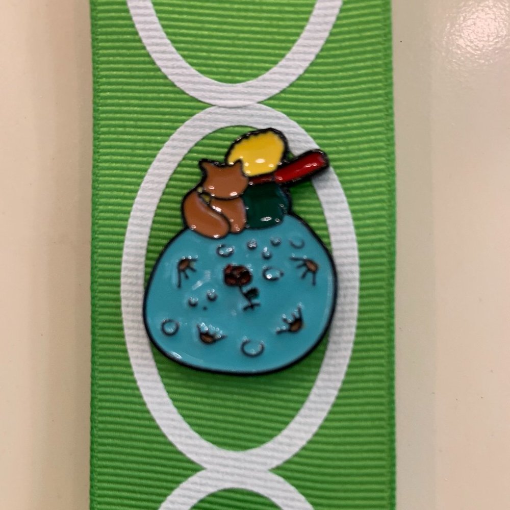 Friends on the Moon Hat Pin